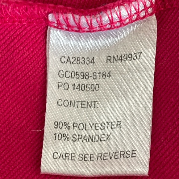 Tail size small zip up jacket in fuchsia bright color workout athleisure casual - Picture 7 of 13